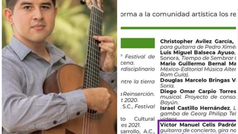 JOVEN PROGRESEÑO REPRESENTARA NACIONALMENTE LA MÚSICA YUCATECA PARA GUITARRA