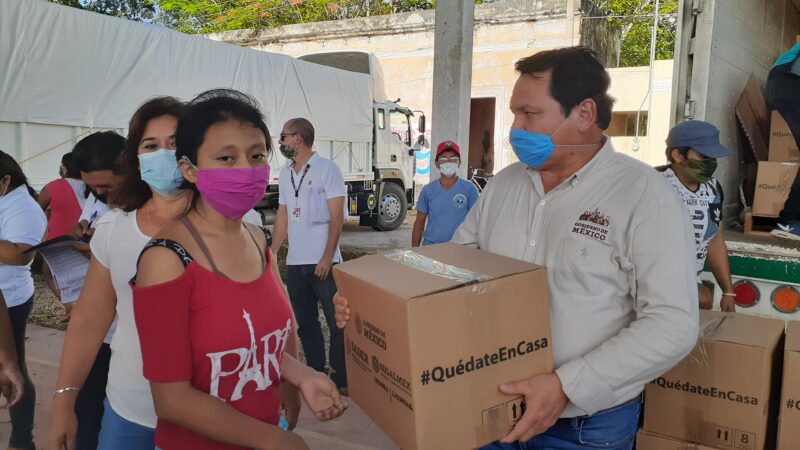 TODAS LAS FAMILIAS DE SAN FRANCISCO RECIBIERON UNA DESPENA DEL GOBIERNO FEDERAL