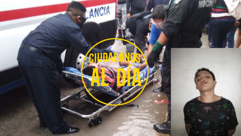 TRAS UNA DISCUSIÓN EL CHINO CLAVA AL PLATANITO EN PROGRESO (video)