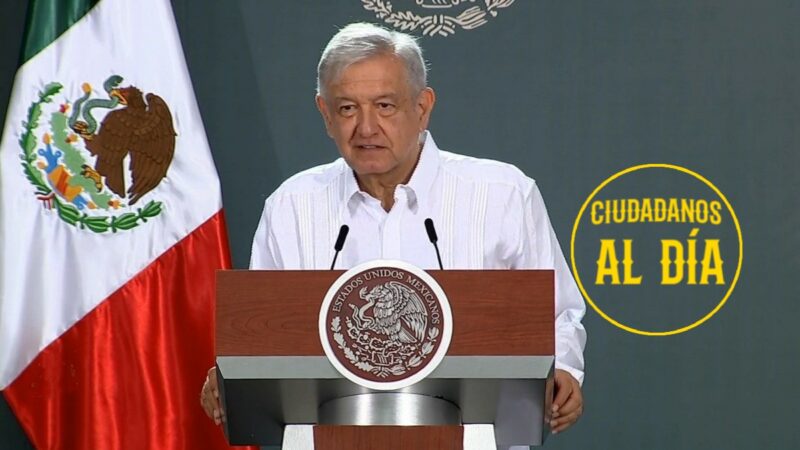 AMLO HIZO DE NUEVO UN LLAMADO A QUEDARSE EN CASA ANTE NIVEL MÁXIMO DE CONTAGIOS POR COVID-19