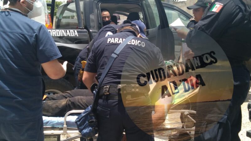 EL SAY DE NUEVA CUENTA ACUCHILLO A POLICÍAS DE DZILAM GONZÁLEZ, HAY DOS HERIDOS