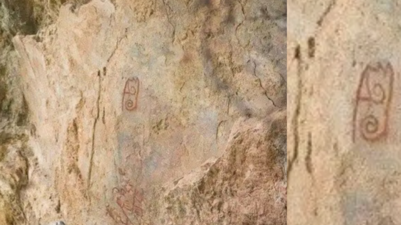 TRAS EL ÚLTIMO TERREMOTO, DESCUBREN EN OAXACA ANTIGUAS PINTURAS RUPESTRES