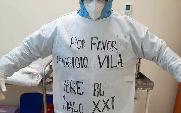 PERSONAL DE SALUD DESDE LOS HOSPITALES PIDEN A VILA DOSAL QUE SE ABRA EL SIGLO XXI