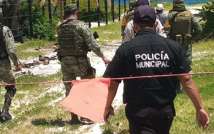 MILITARES REALIZAN PATRULLAJES DE VIGILANCIA EN ZONA DE DESOVE DE TORTUGAS EN TELCHAC PUERTO