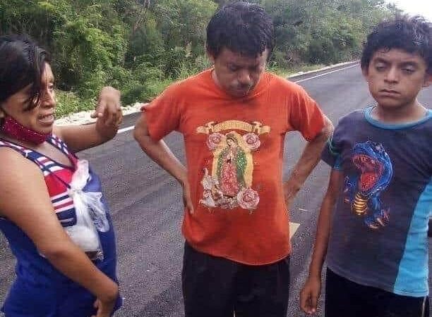 Mientras leñaba le robaron su triciclo en montes de Umán