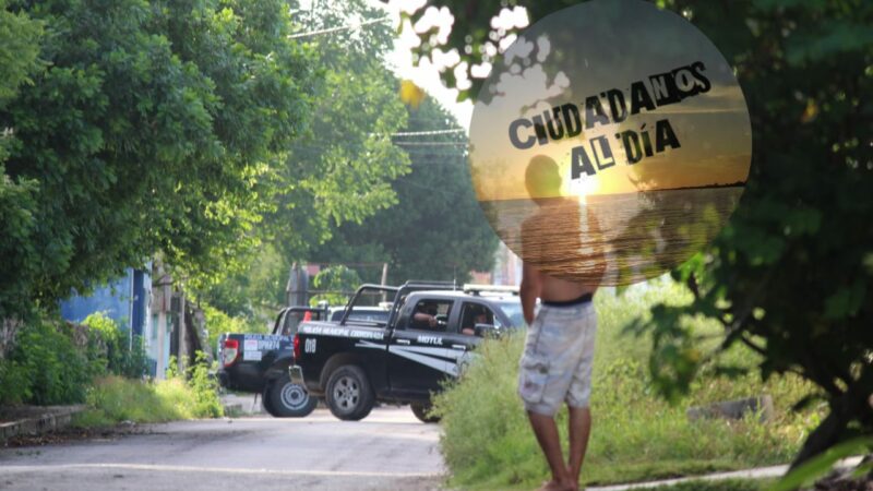 JOVEN MOTULEÑO AGREDIÓ A SU MADRE, APEDREO A POLICÍAS Y REPORTEROS, NO FUE DETENIDO