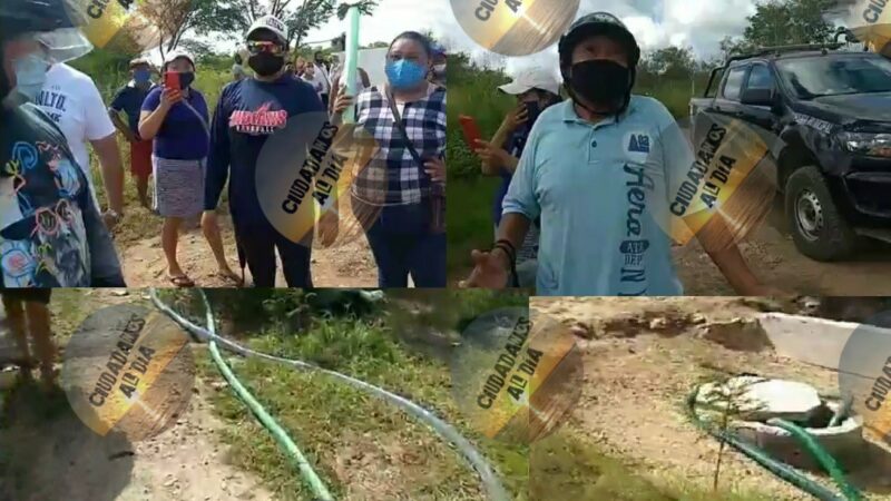 EMPRESA DESECHA HECES FECALES EN POZOS DE LA JAPAY, EN KANASIN