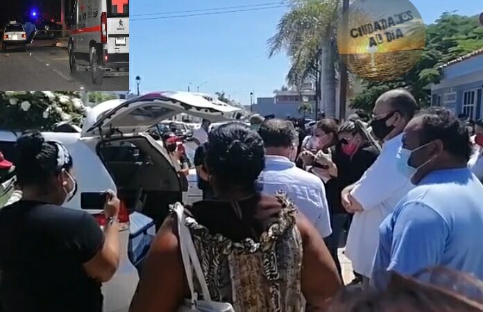 Familiares y amigos realizaron despedida Post mortem al taxista asesinado en Progreso