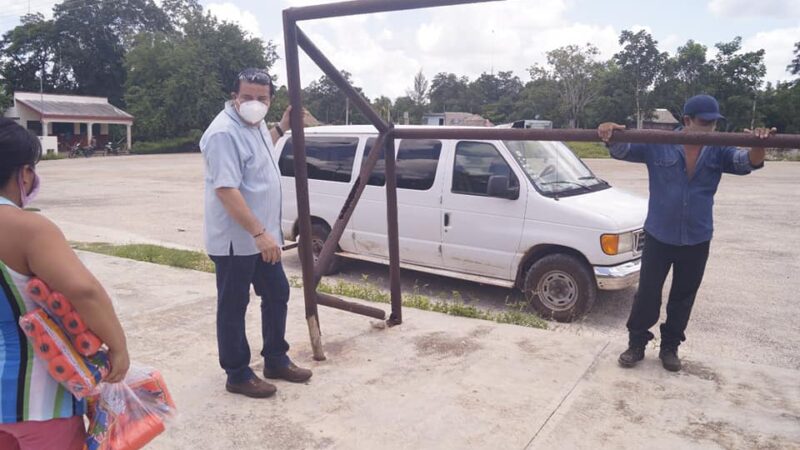 Después de dos años de su gestión el alcalde espiteño atenderá a las comisarias, Xuilub será la primera