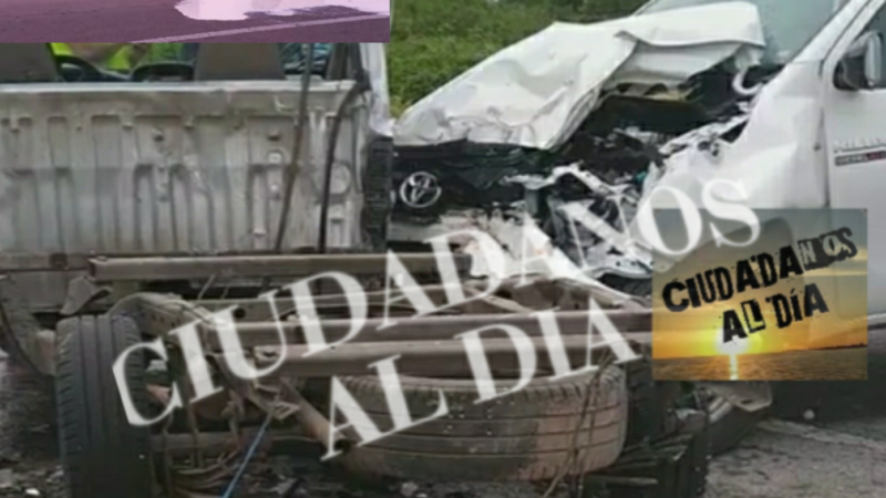 Chocan y vuelca un lechero en el entronque Cansahcab –Suma de Hidalgo