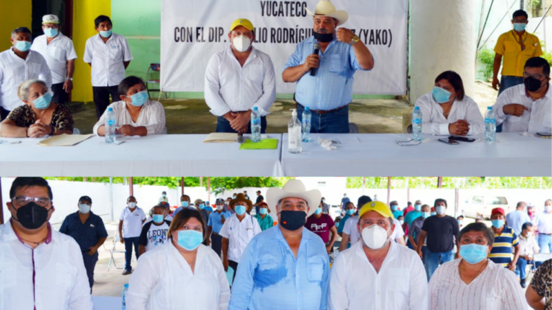 Comisarios Ejidales propusieron la creación del Frente Único de Comisarios de Yucatán