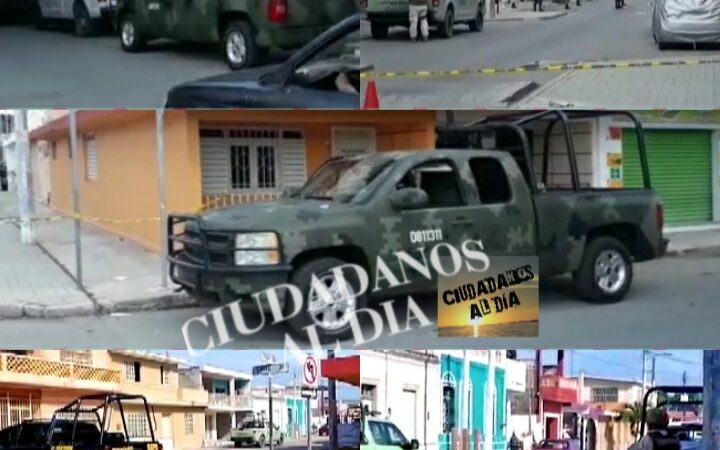 La SSP aseguró una casa por presunto huachicol en Progreso, el ejército mexicano tomo después el control de la situación.