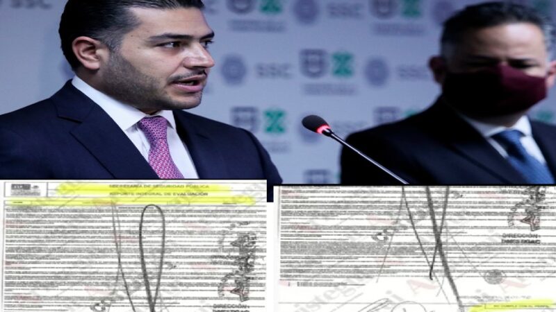 García Harfuch reprobó el examen de confianza de la PF