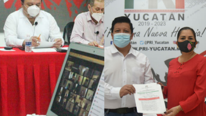 Dedazo en la dirigencia del PRI en Mérida “solo una planilla se registró”