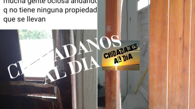 Aprovecha el paso de Gamma y roba en una casa en Santa Clara