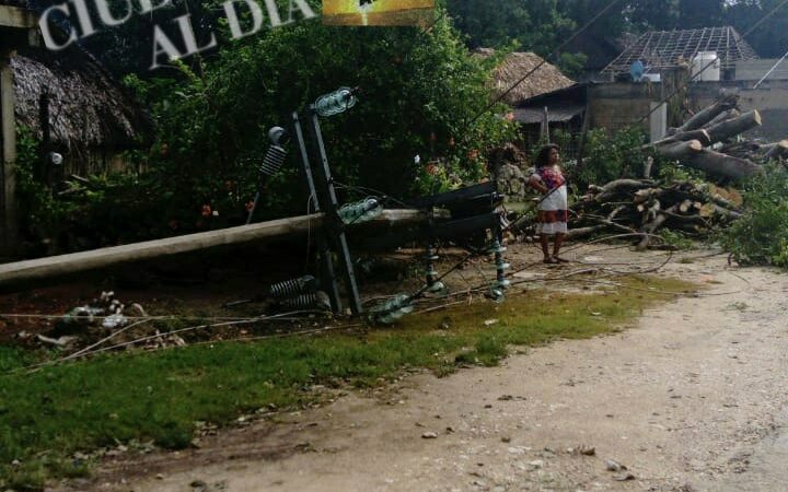 Comisarías de Valladolid piden ayuda luego del paso del huracán “Delta”