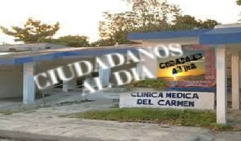 Motuleña falleció de un infarto fulminante mientras consultaba en la clínica Médica del Carmen