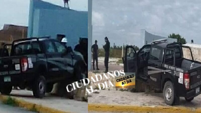 Policía de Progreso chocó una patrulla de las nuevas que entrego Vila Dosal