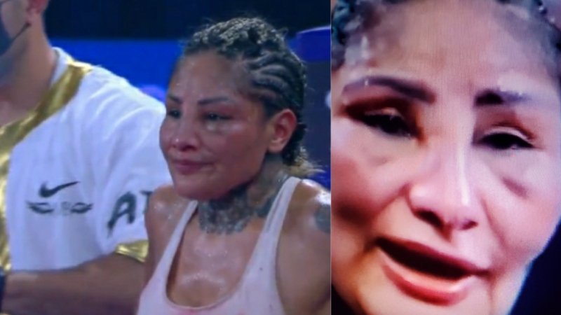 La Barbie Juárez recibió la paliza de su vida y perdió el campeonato de peso gallo ante La Cobrita Luna