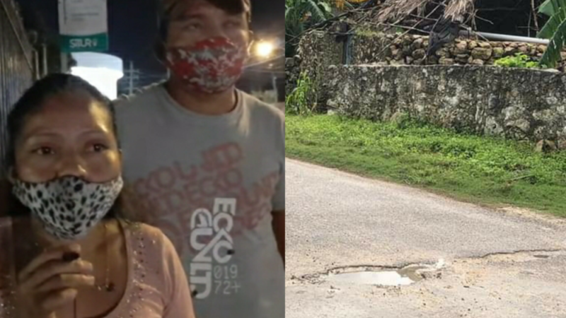 Alcalde de Dzilam González trató de encubrir un accidente, un menor se debate entre la vida y la muerte