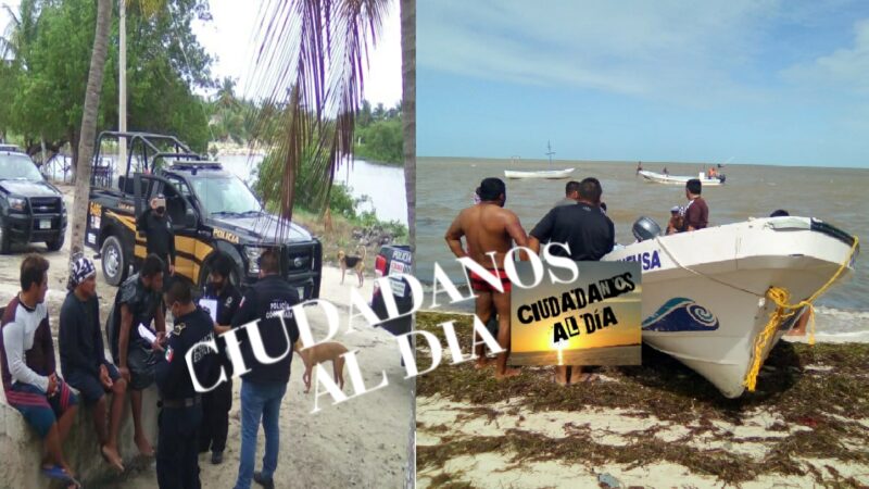 Pescadores de Dzilam de Bravo naufragaron y nadaron más de ocho horas para salvar sus vidas