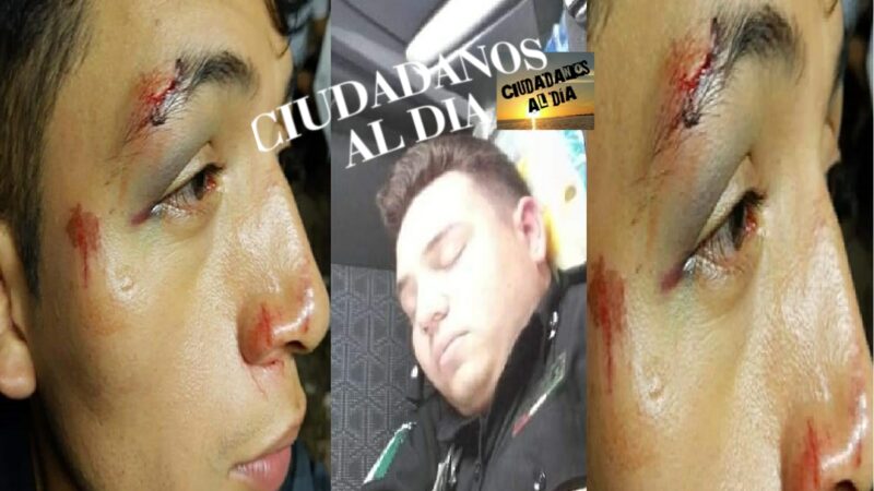 Mientras que el comandante y la alcaldesa de Cacalchén duerme sus policías golpearon a un joven
