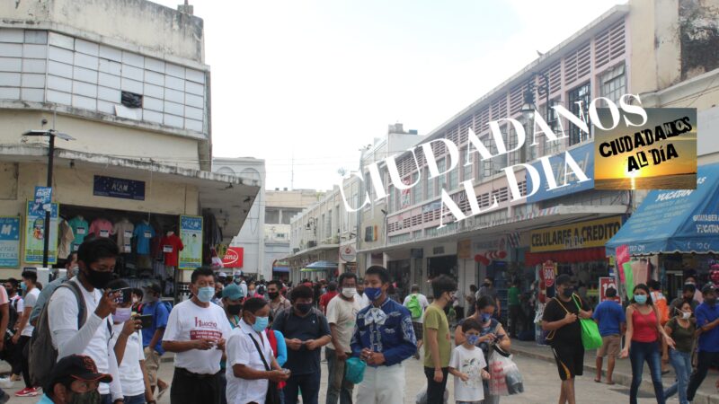 Yucatecos por el Buen Fin abarrotaron tiendas del centro de Mérida