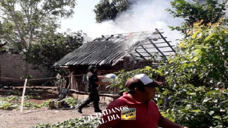 Se quema su casa en Valladolid, presuntamente por el chispazo de una bombita