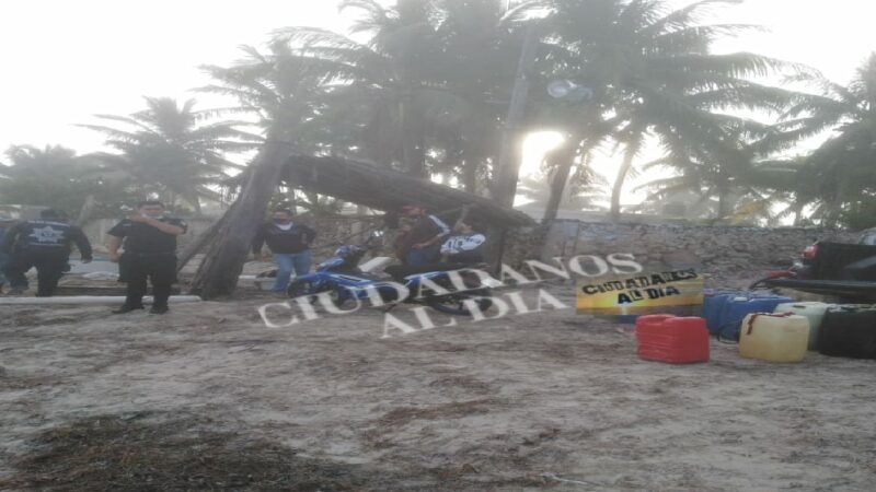Localizaron frente a playas de Telchac el alijo del pescador desaparecido en Santa Clara