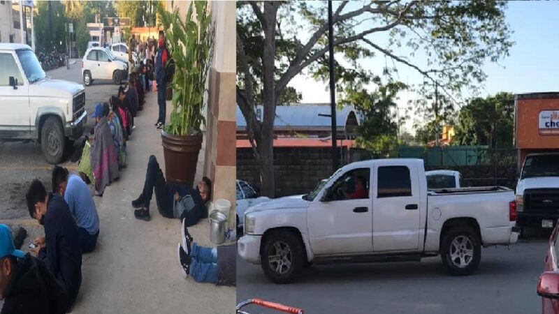 Siguen los acarreos políticos en los modulo del INE en Yucatán, denuncian