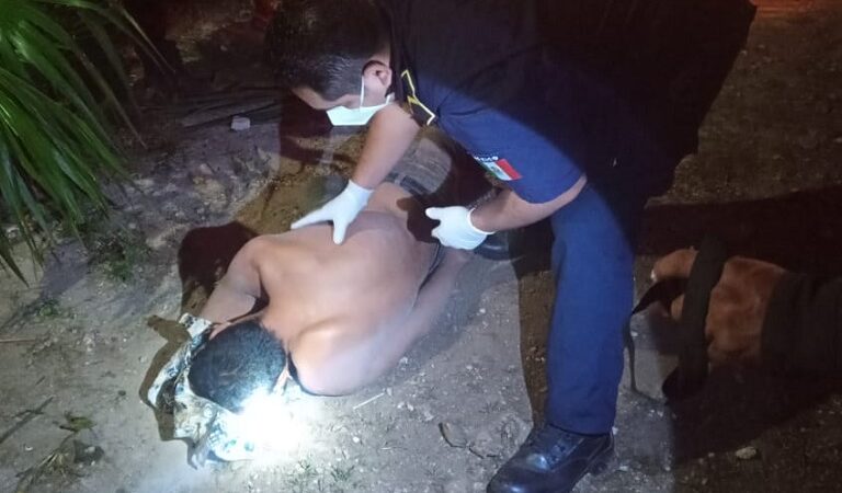 Tizimileño convulsiona después de beber alcohol como loco por cuatro días