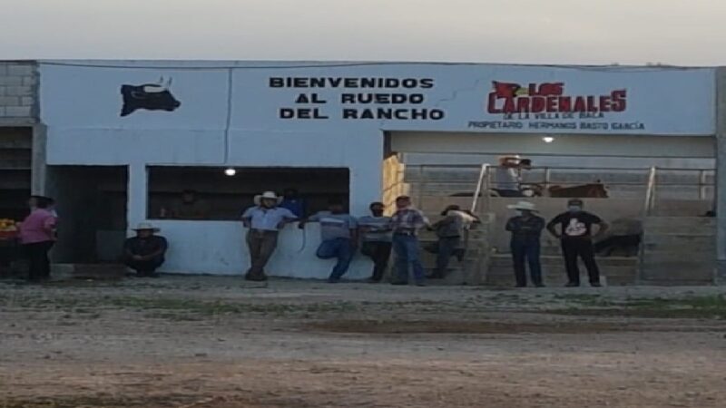 Agentes de la SSP clausuró un torneo de lazo con más de 100 personas en Baca
