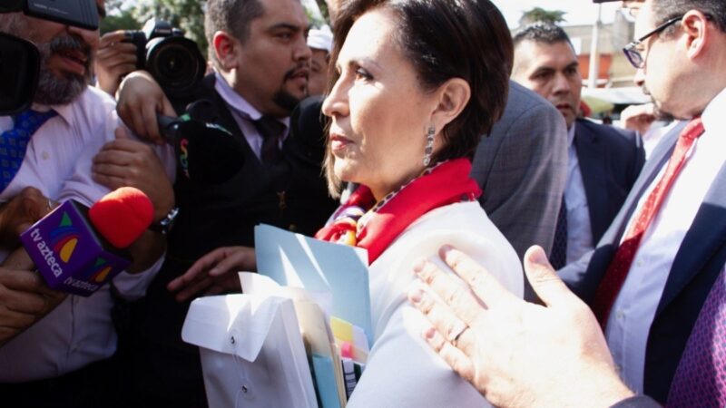 Rosario Robles negociará con la FGR, busca negociar su libertad