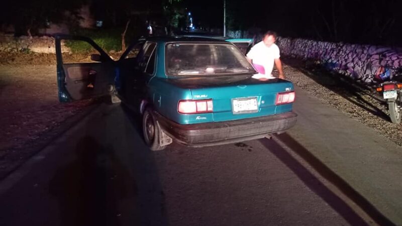 Lesionan al Valle de Dzidzantún por una mujer alcoholizada, la detienen y después le dan la libre