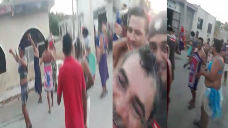 El irresponsable alcalde de Dzilam de Bravo incita a fiestas carnestolendas