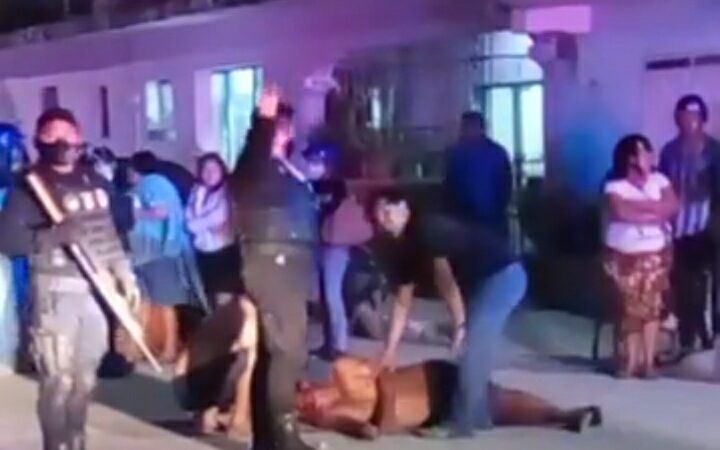 Ebrios machetean a un sujeto en Progreso