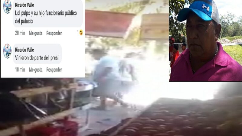 (video) El alcalde de Dzidzantún mando al director de pesca amenazar a salinero de Santa Clara