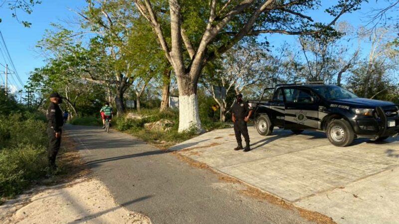 Policías de Valladolid cuidaran ciclovías en este período vacacional de Semana Santa