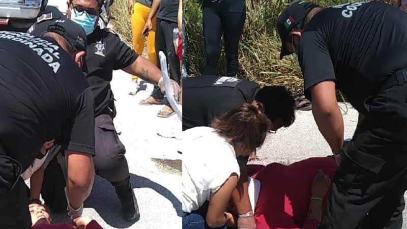 Motociclista derrapa y se lesiona de gravedad en la vía Telchac Puerto – Progreso