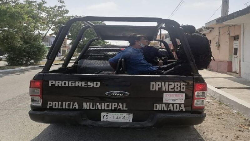 Detiene al “Chino de Progreso” cuando intentó asaltar a un peatón