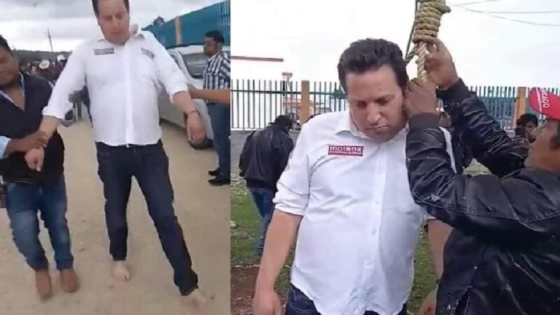 Por mentiroso indígenas tzotziles pasaron a linchar a Salvador Camacho ex diputado del PVEM