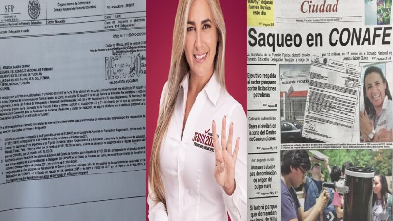 A pesar de ser auditada por un desvió más de 7 millones de pesos en el 2017, Morena la puso de candidata
