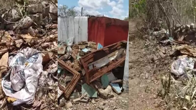 Foco de infección en Kiní, ataúdes tirados en la vía pública