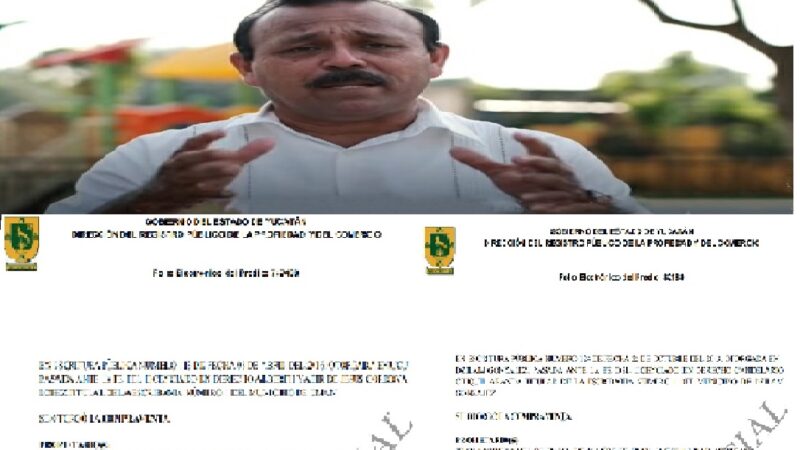 Aparecen casas a nombre de los hijos del alcalde y funcionarios de la comuna de Dzidzantún