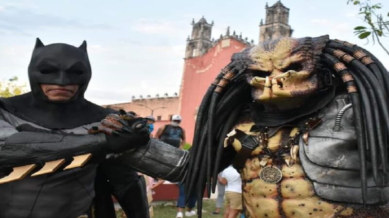Depredador y Batman se enfrentaron a duelo en Motul