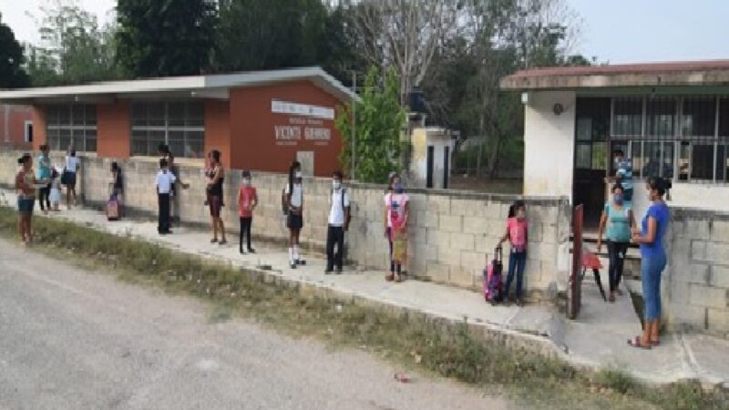 Cierran escuela en Campeche por caso positivo de COVID-19