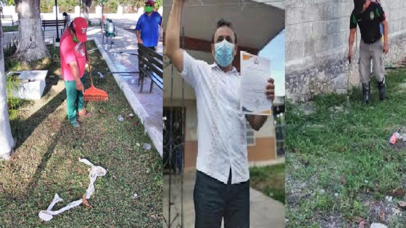 No hay dinero ni para material de limpieza en Dzidzantún, se gastó todo en campaña