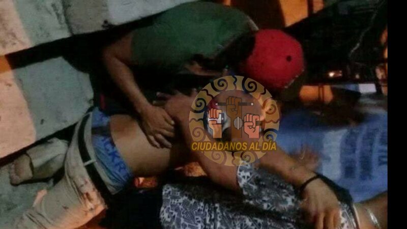 El lechón baleo a un joven en X-Cán comisaría de Chemax, y se dio a la fuga