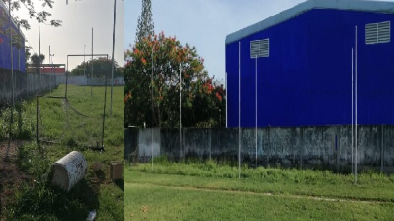 Se quedó a medias la caja de bateo en Dzidzantún, no hay recursos en la comuna.