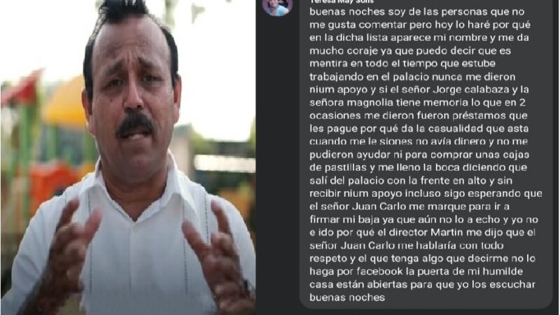 El alcalde de Dzidzantún simuló apoyos económicos para desviar recursos públicos, denuncian